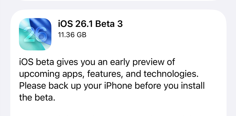 What's New in iOS 26.1 Beta 3: Apple TV Rebrand and Refined Audio Controls